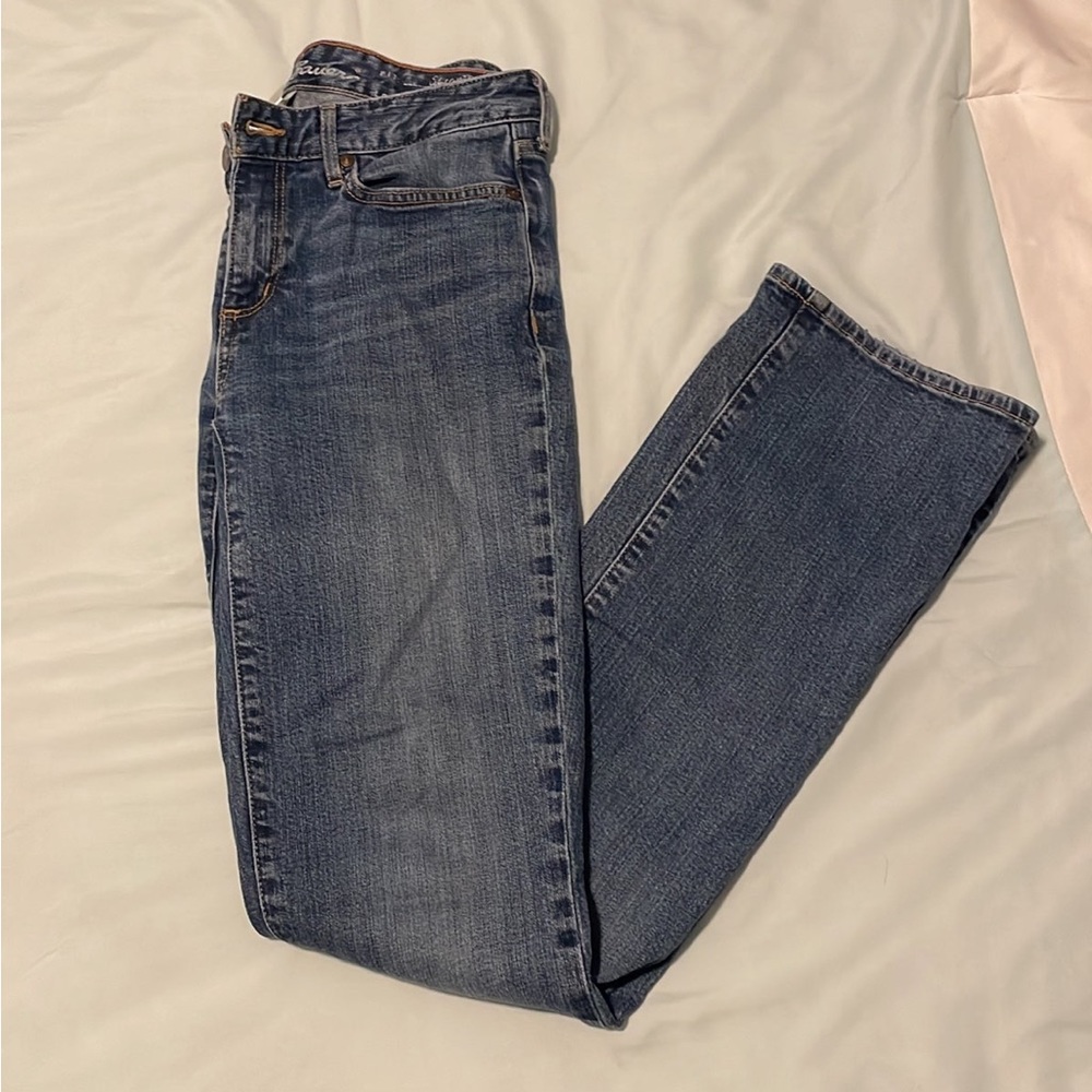 Low rise Eddie Bauer bootcut jeans